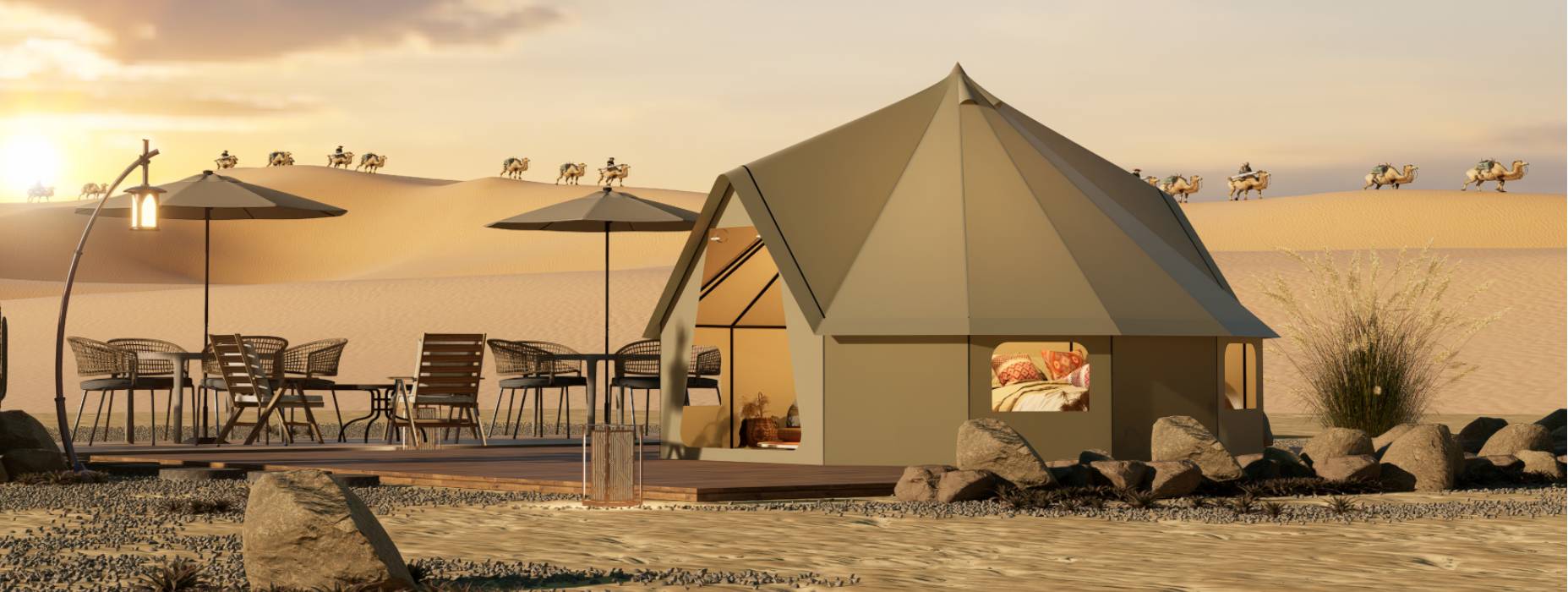 富裕县露营酒店帐篷产品