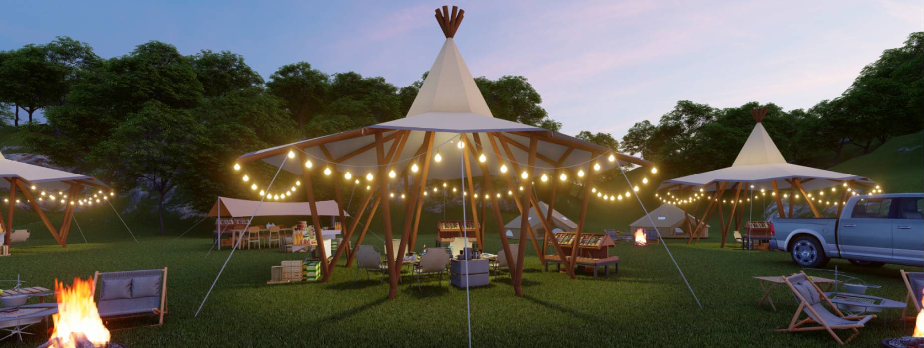 富裕县露营帐篷酒店厂家